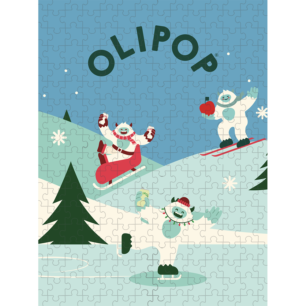 Holiday Yeti Puzzle