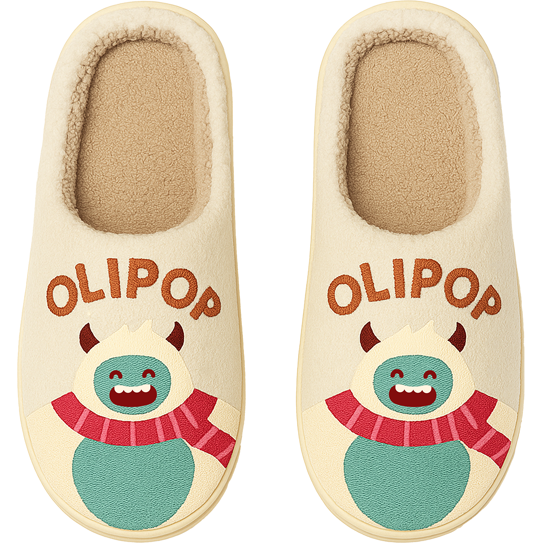 Vintage Cola Yeti Slippers